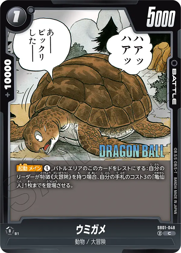 SB01-048 ウミガメ C