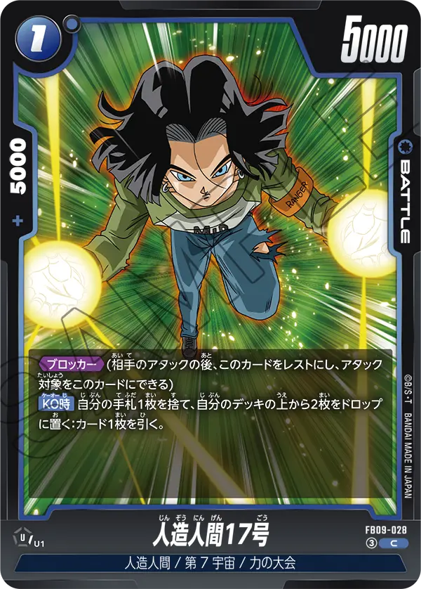 FB09-028 人造人間17号 C